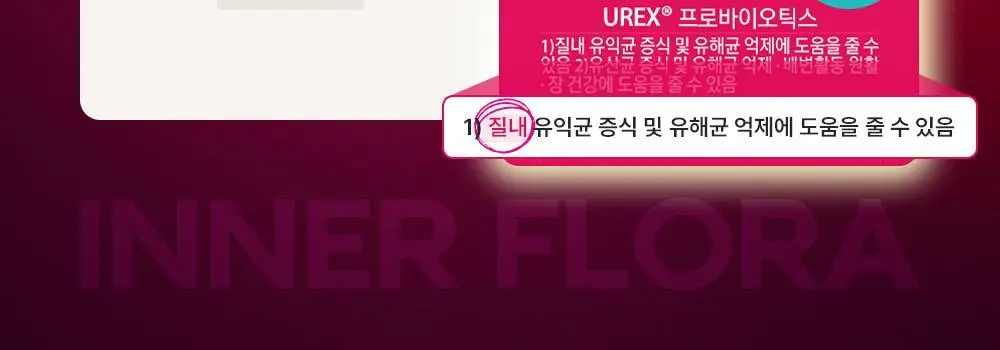 [호빵맨콜라보] 이너플로라 질유산균 60캡슐+호빵맨 스티커 상세페이지 13